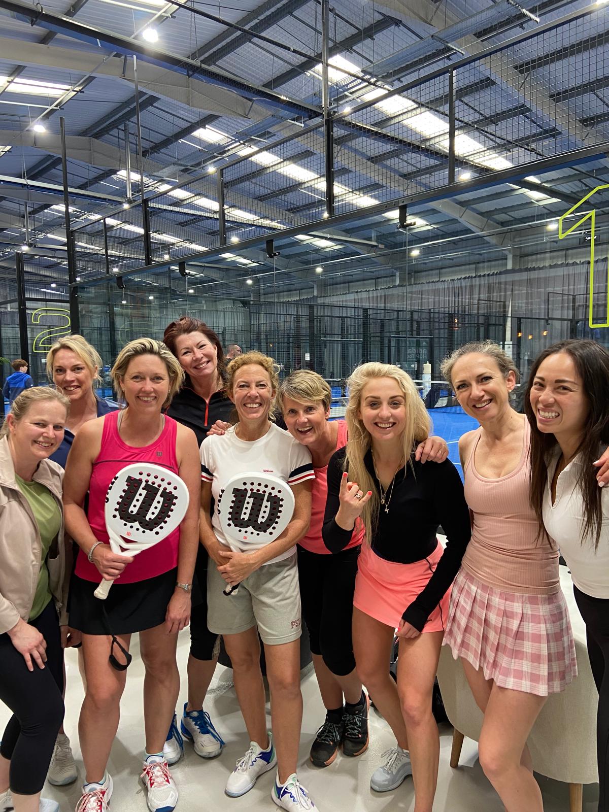 Word from Polly; our newest recruit at Padel People